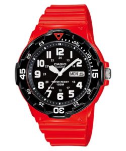 Jam Tangan Pria Warna Merah